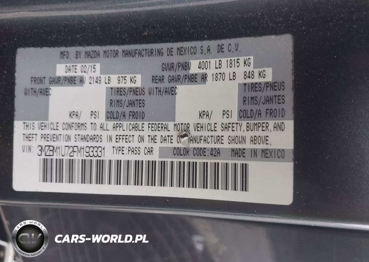 2015 Mazda Mazda3 I Sport VIN:3MZBM1U72FM193331 - 9