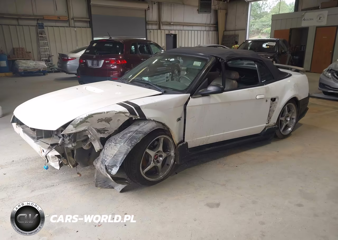2001 Ford Mustang Gt VIN:1FAFP45X01F134854 - 2