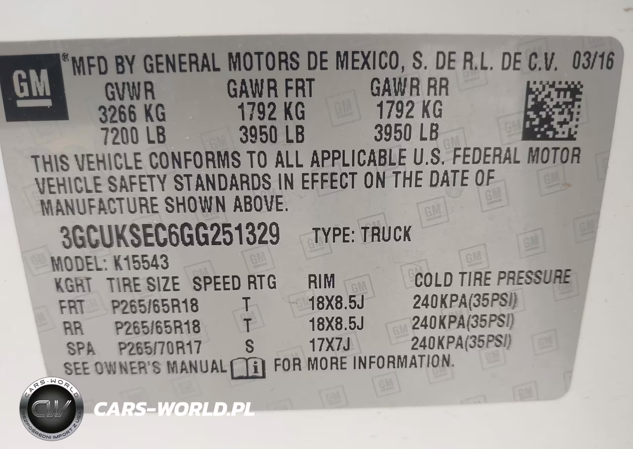2016 Chevrolet Silverado 1500 Ltz VIN:3GCUKSEC6GG251329 - 9
