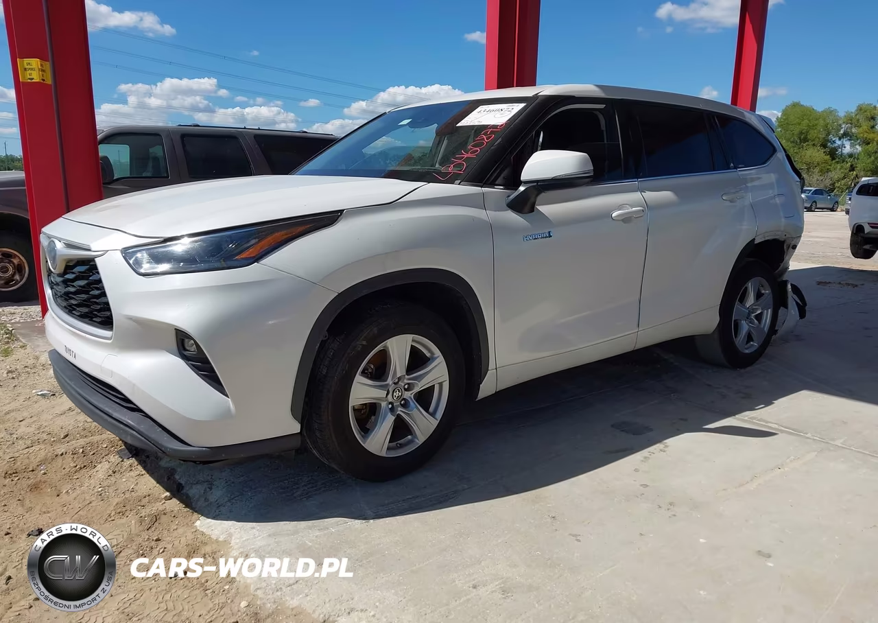 2021 Toyota Highlander Hybrid Le VIN:5TDZARAH5MS504642 - 2