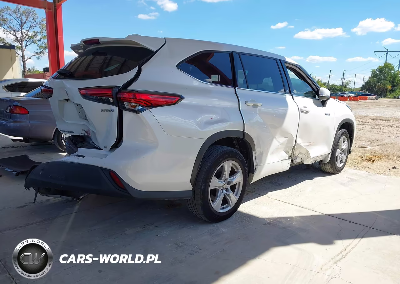 2021 Toyota Highlander Hybrid Le VIN:5TDZARAH5MS504642 - 4