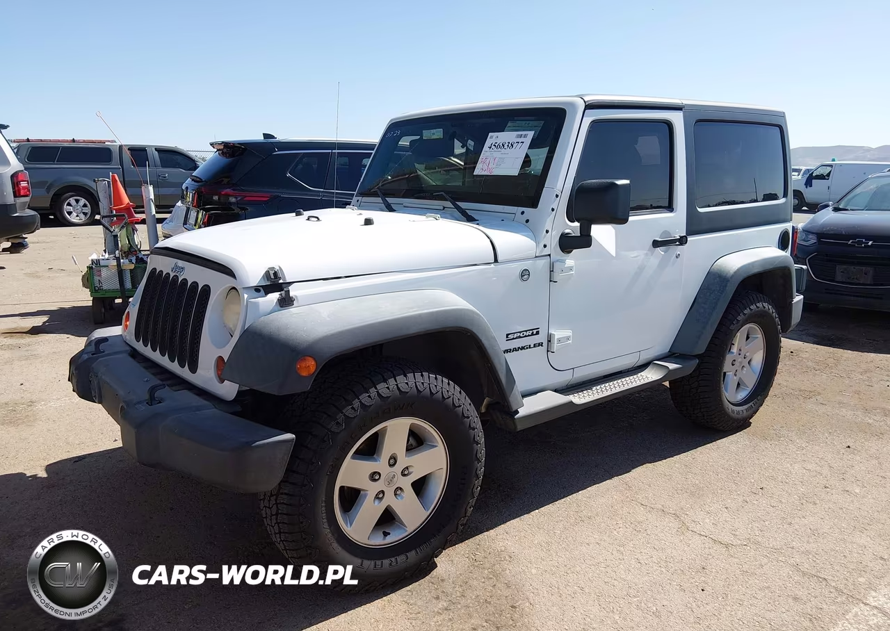2012 Jeep Wrangler Sport VIN:1C4AJWAG1CL235025 - 2