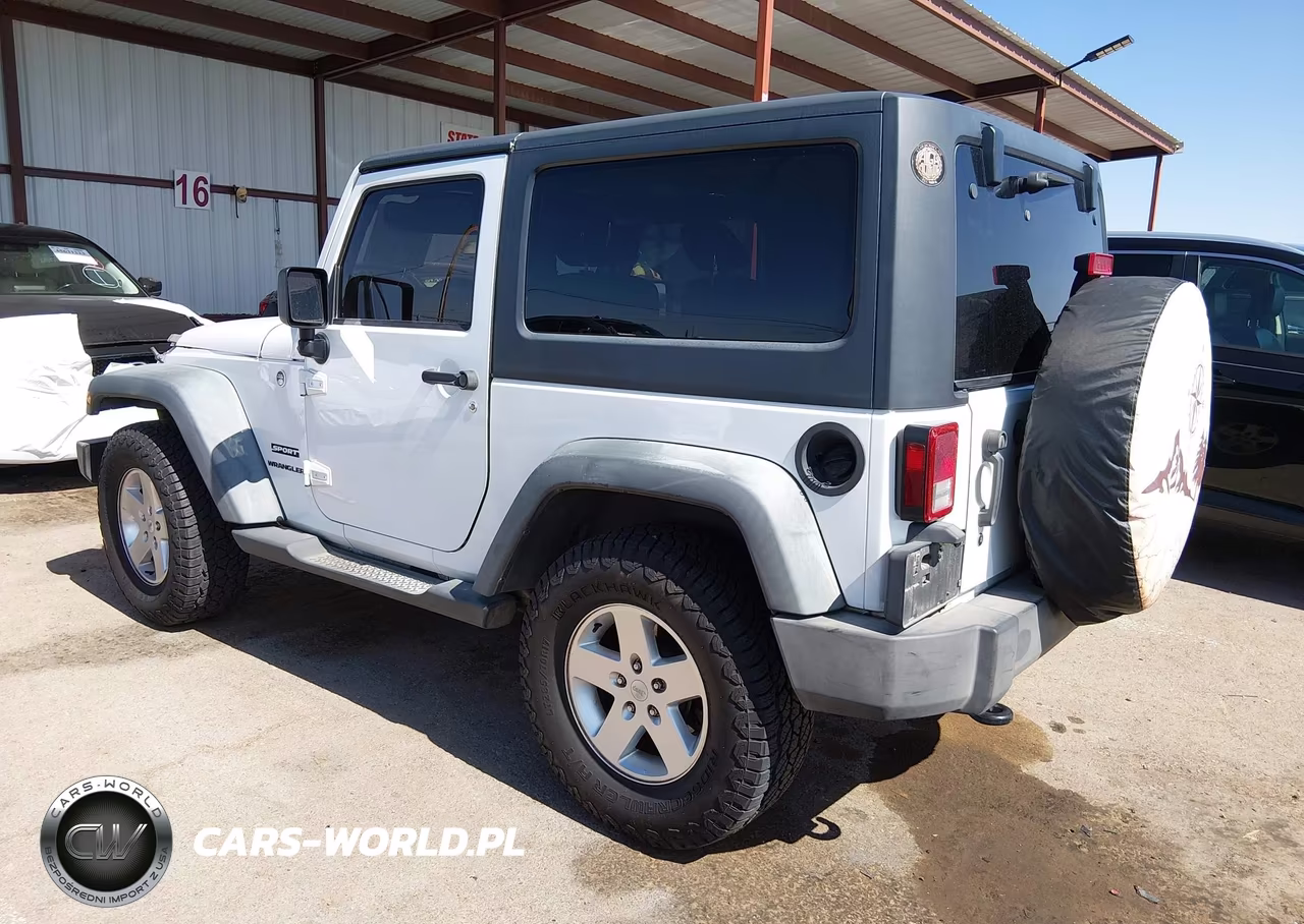 2012 Jeep Wrangler Sport VIN:1C4AJWAG1CL235025 - 3