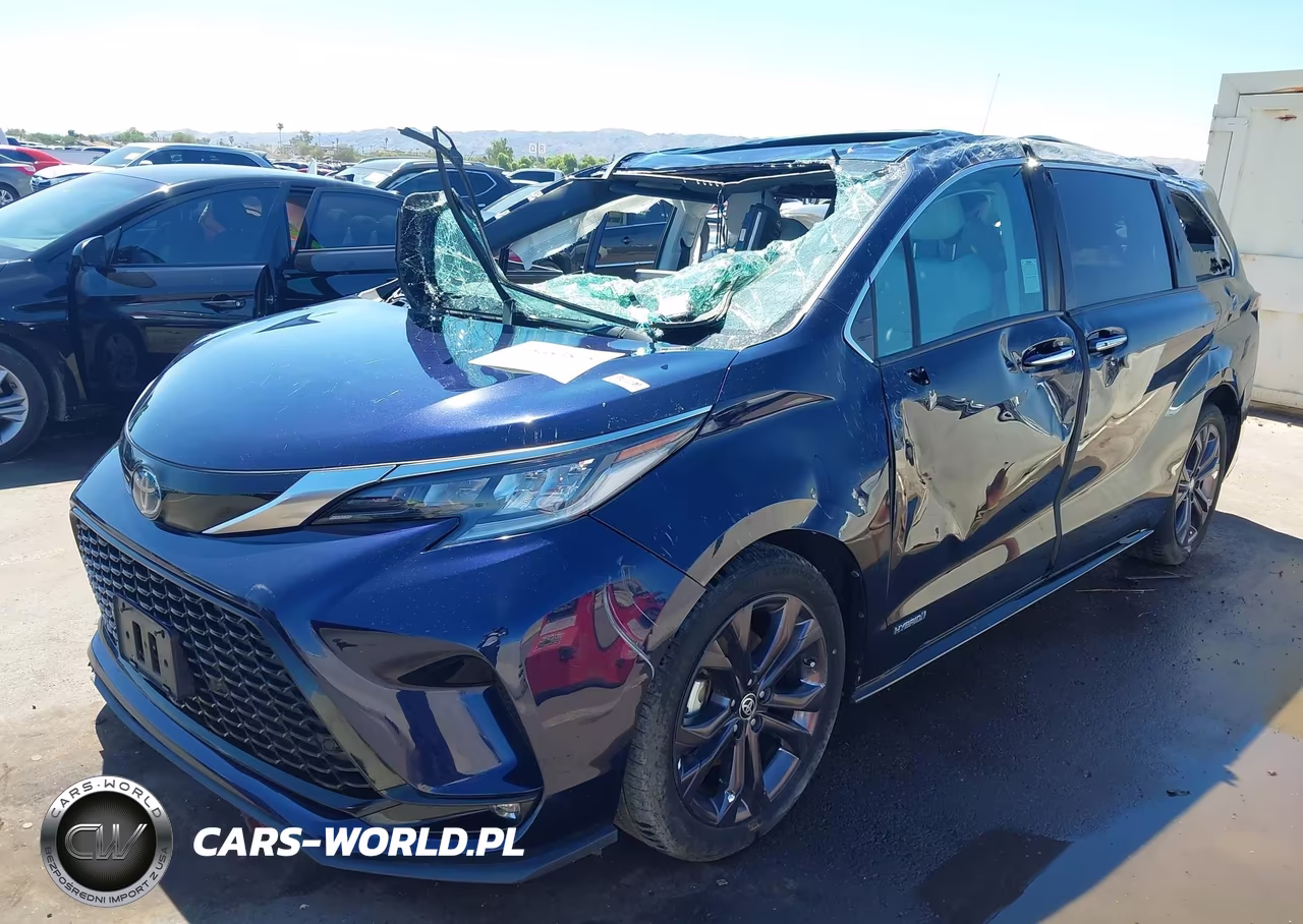 2021 Toyota Sienna Xse VIN:5TDDRKEC6MS029463 - 2