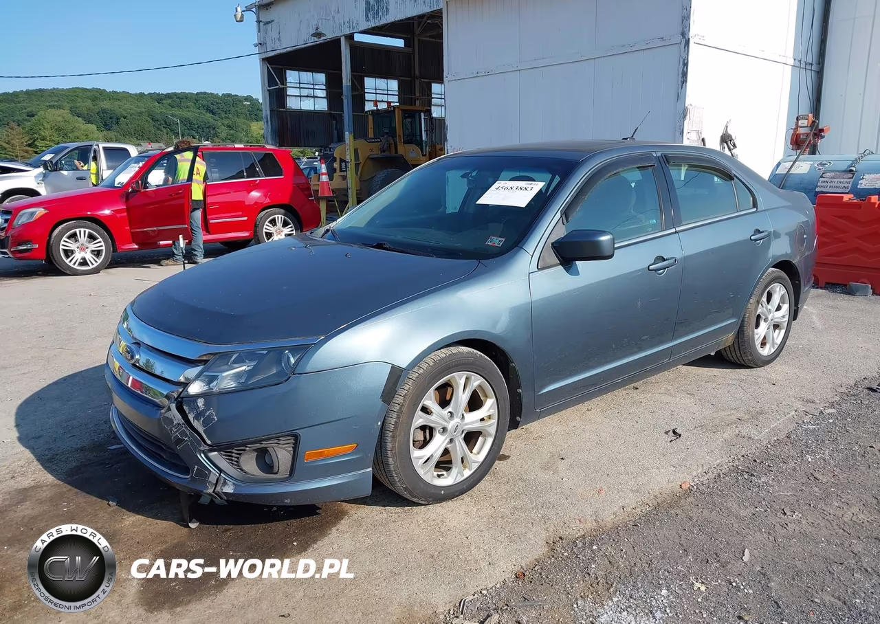 2012 Ford Fusion Se VIN:3FAHP0HA4CR374472 - 2