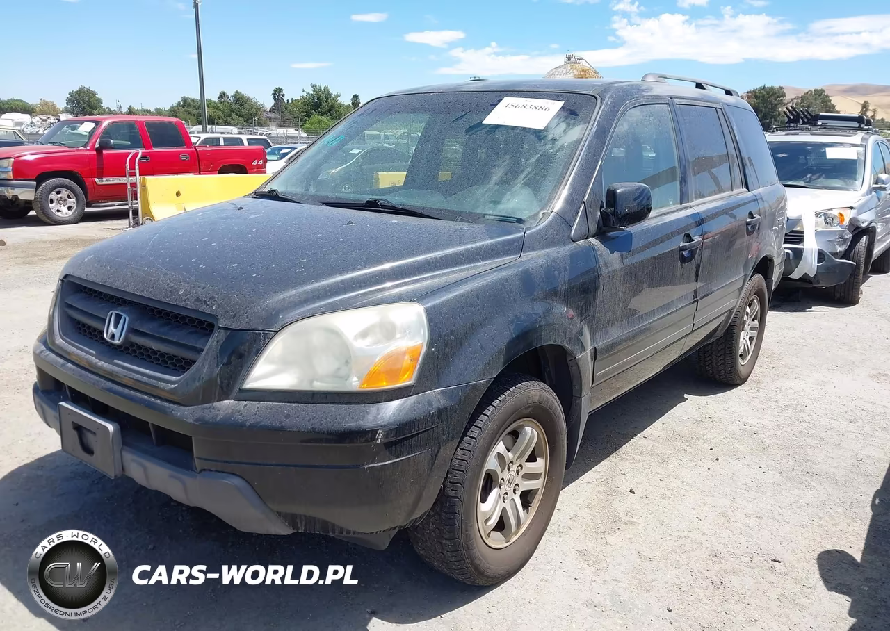 2003 Honda Pilot Ex VIN:2HKYF18423H534364 - 2