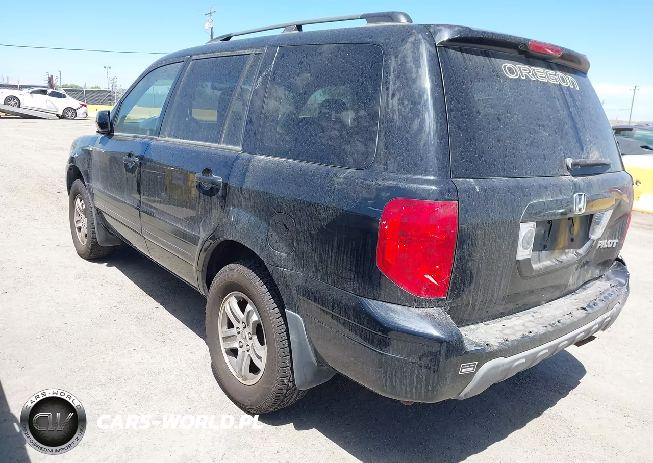 2003 Honda Pilot Ex VIN:2HKYF18423H534364 - 3