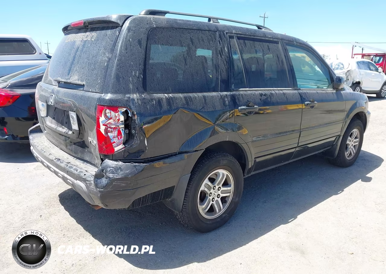 2003 Honda Pilot Ex VIN:2HKYF18423H534364 - 4