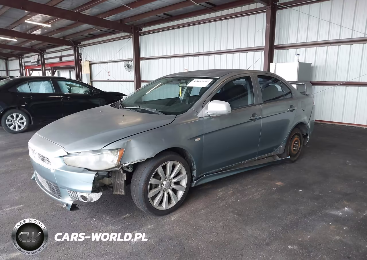 2008 Mitsubishi Lancer Gts VIN:JA3AU86UX8U045015 - 2