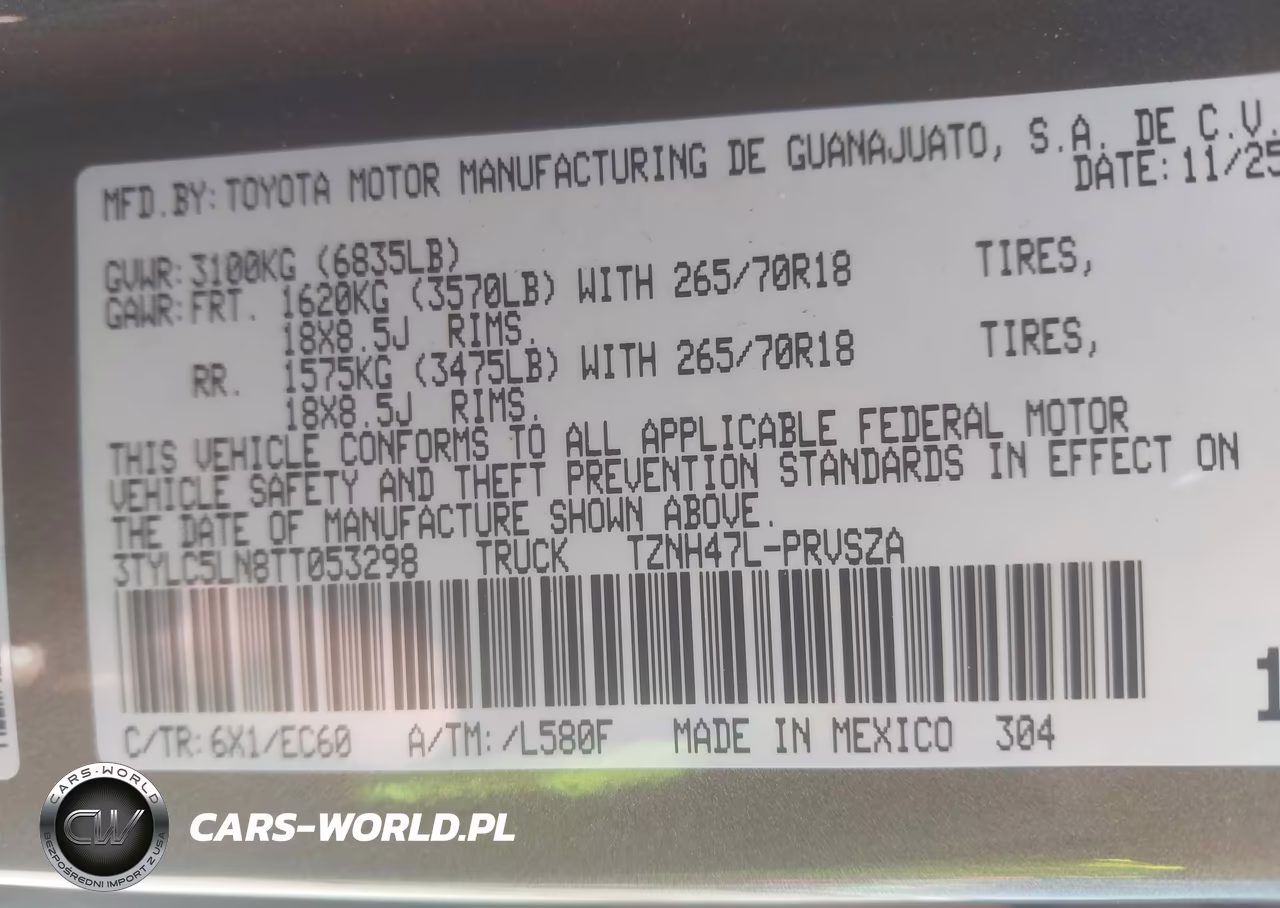 2026 Toyota Tacoma Hybrid Trailhunter VIN:3TYLC5LN8TT053298 - 9