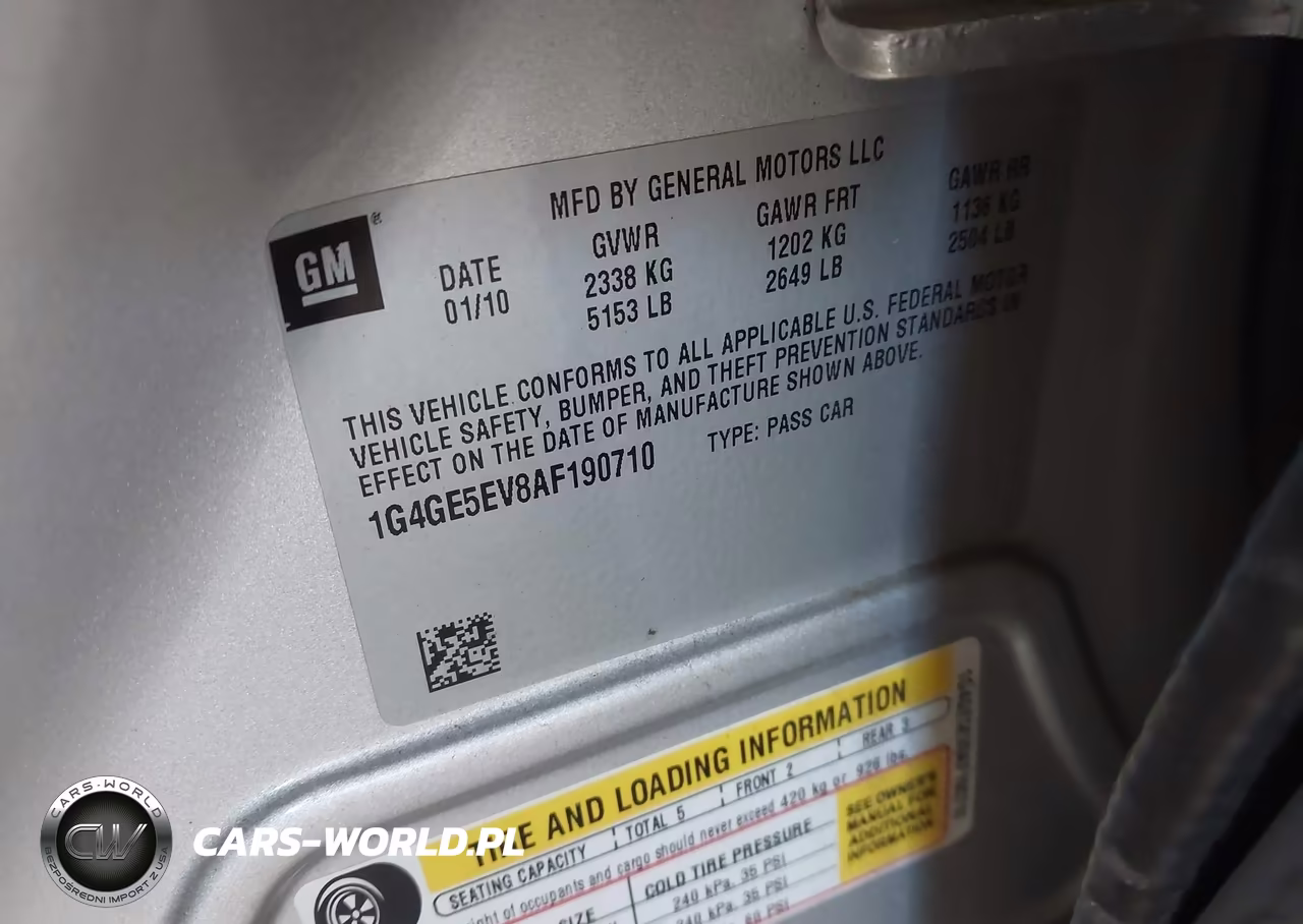 2010 Buick Lacrosse Cxs VIN:1G4GE5EV8AF190710 - 9
