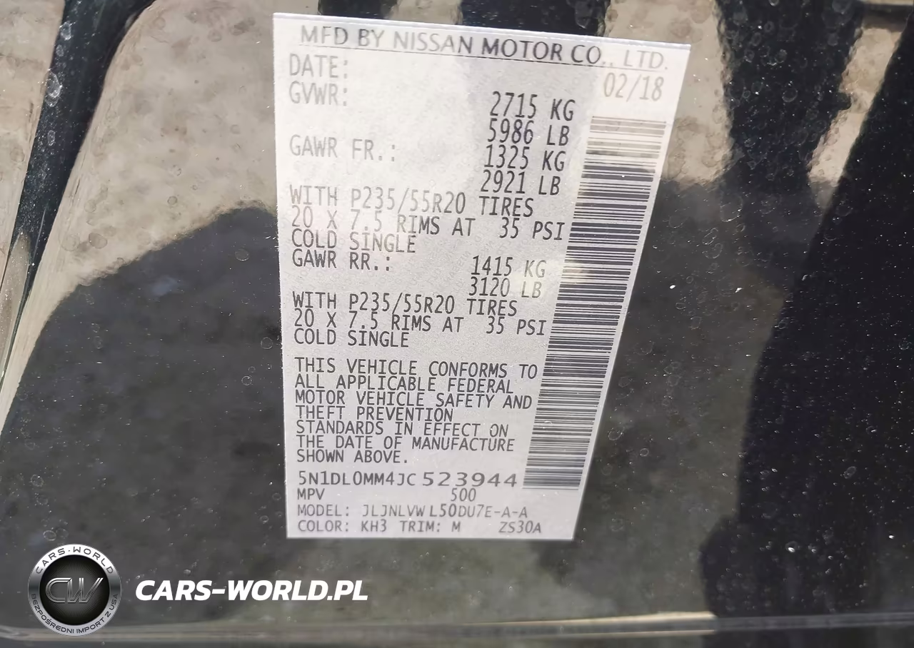 2018 Infiniti Qx60 VIN:5N1DL0MM4JC523944 - 9
