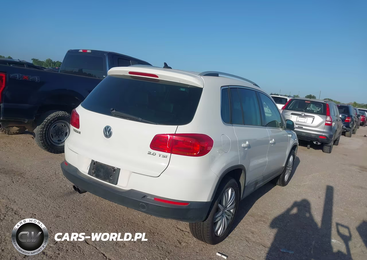 2012 Volkswagen Tiguan Se VIN:WVGAV7AX8CW532698 - 4