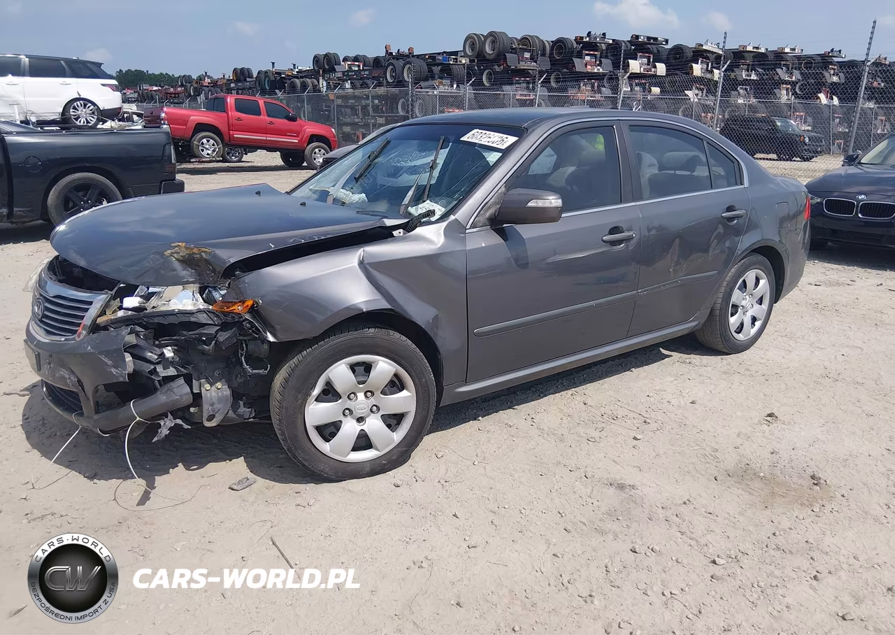 2009 Kia Optima Lx VIN:KNAGE228X95311625 - 2