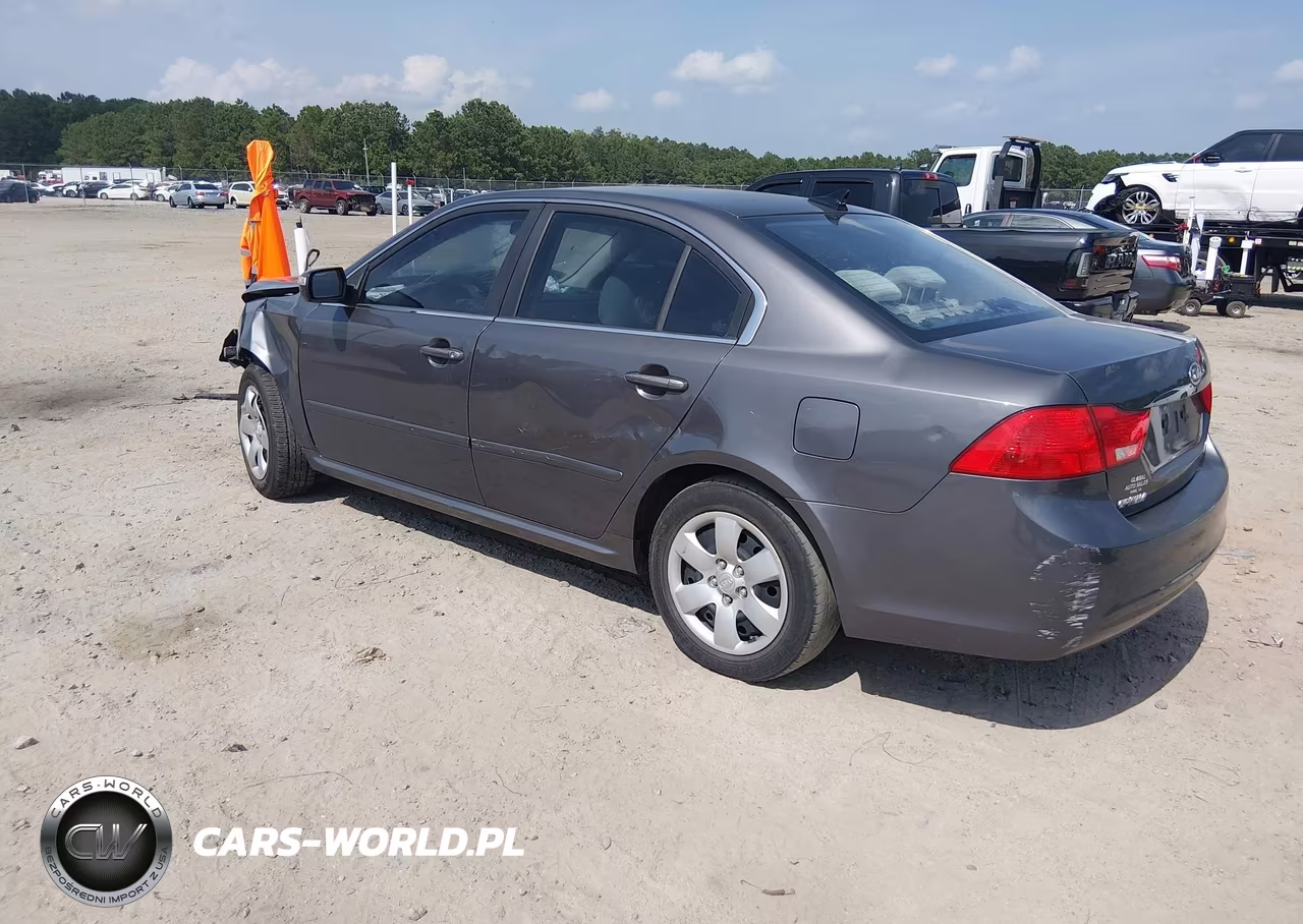 2009 Kia Optima Lx VIN:KNAGE228X95311625 - 3