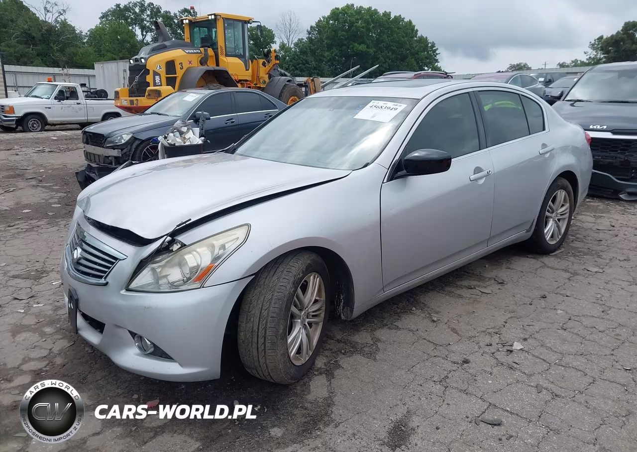 2013 Infiniti G37X VIN:JN1CV6AR1DM766514 - 2