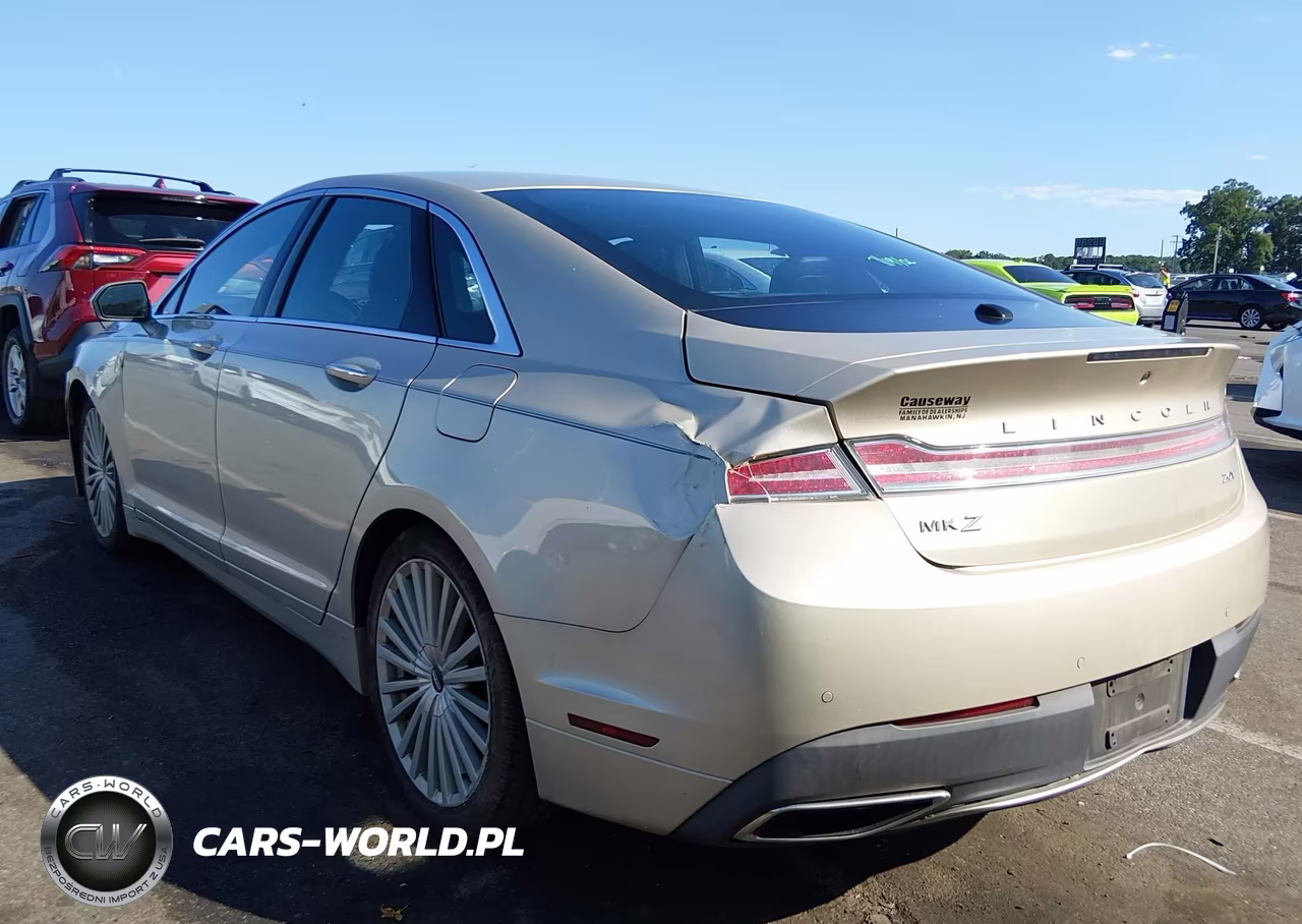 2017 Lincoln Mkz Reserve VIN:3LN6L5E90HR611157 - 3