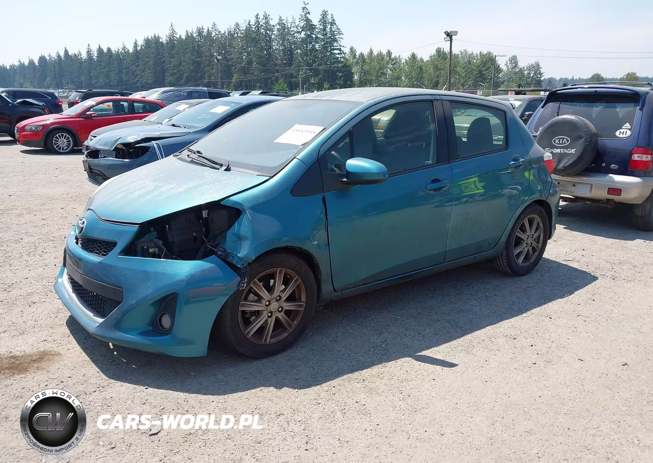 2014 Toyota Yaris Se (Tmc-Cbu Plant) VIN:JTDKTUD38ED577273 - 2