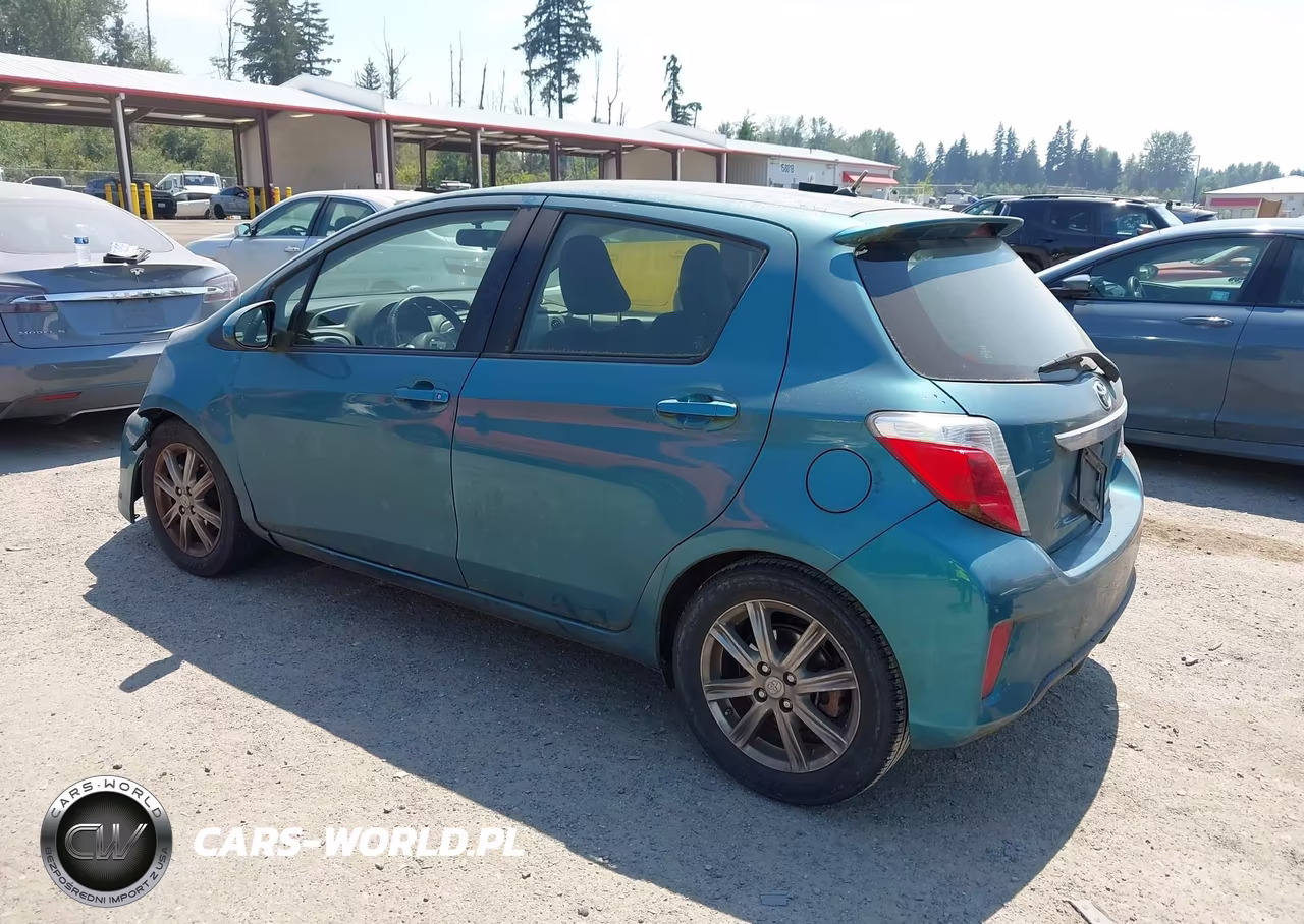 2014 Toyota Yaris Se (Tmc-Cbu Plant) VIN:JTDKTUD38ED577273 - 3