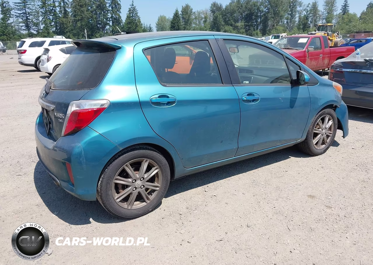 2014 Toyota Yaris Se (Tmc-Cbu Plant) VIN:JTDKTUD38ED577273 - 4