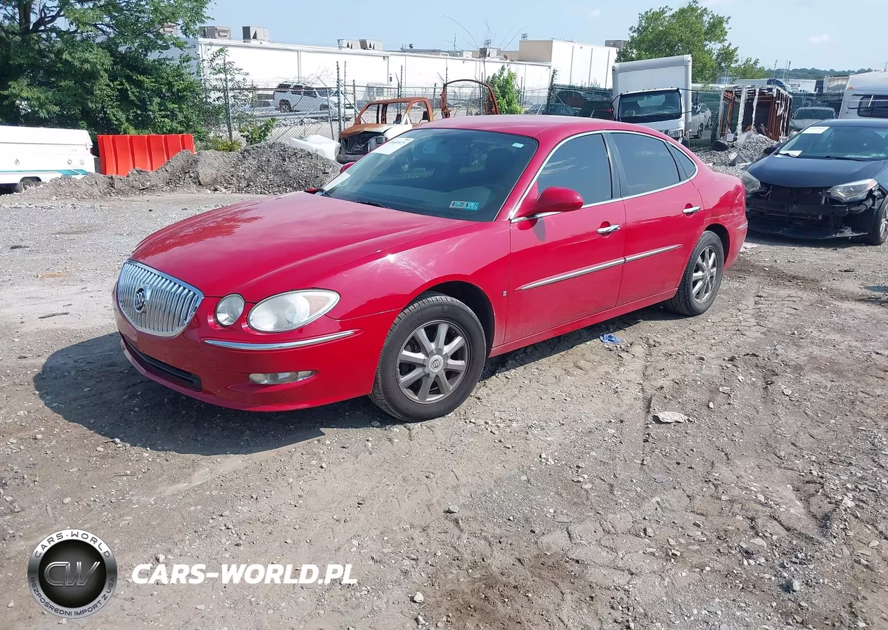 2008 Buick Lacrosse Cxl VIN:2G4WD582281184225 - 2