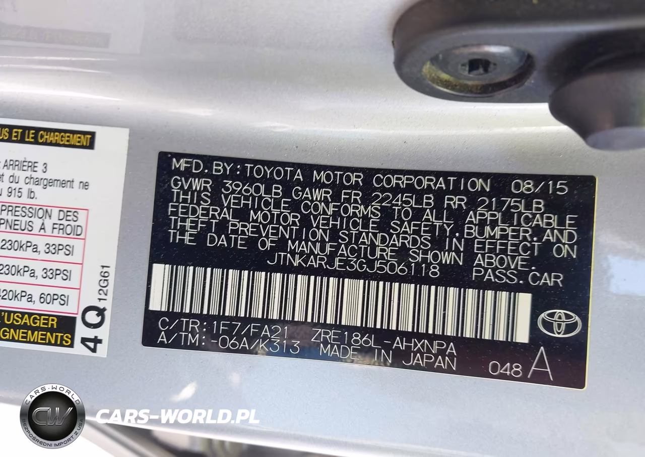 2016 Scion Im VIN:JTNKARJE3GJ506118 - 9