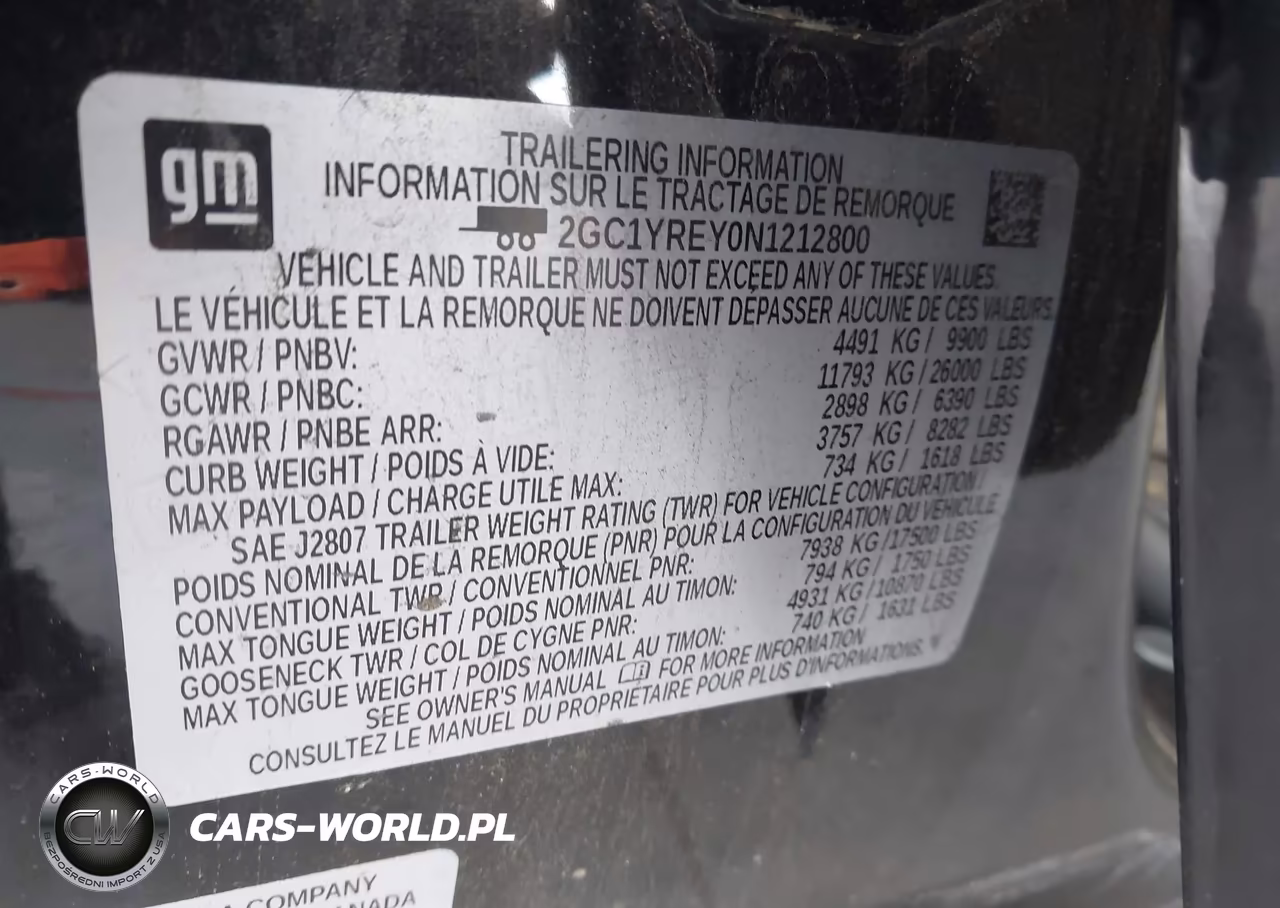 2022 Chevrolet Silverado 2500Hd High Country VIN:2GC1YREY0N1212800 - 9