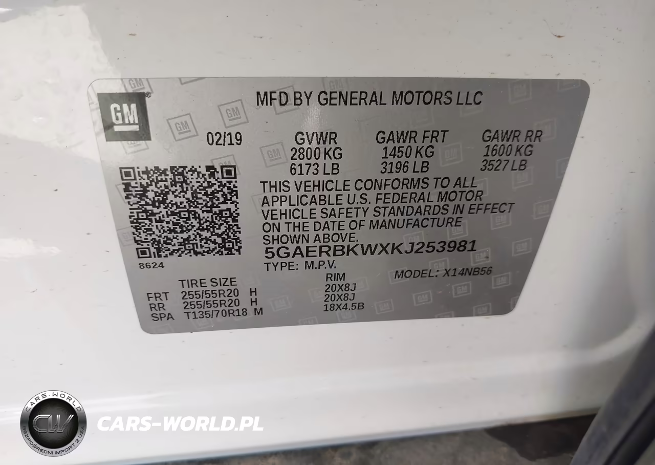 2019 Buick Enclave Fwd Essence VIN:5GAERBKWXKJ253981 - 9