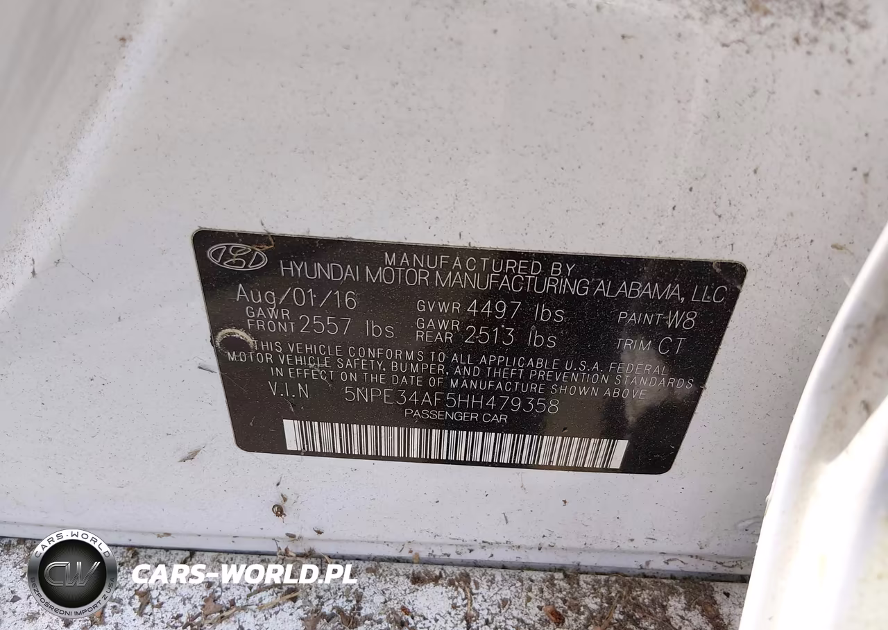 2017 Hyundai Sonata Sport VIN:5NPE34AF5HH479358 - 9