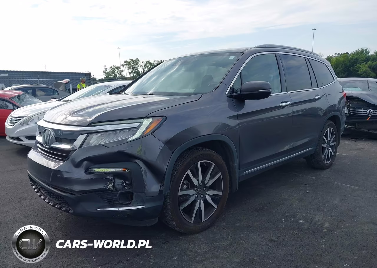2021 Honda Pilot Awd Elite VIN:5FNYF6H05MB028540 - 2