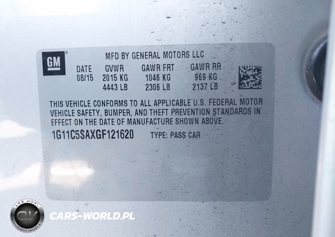 2016 Chevrolet Malibu Limited Lt VIN:1G11C5SAXGF121620 - 9