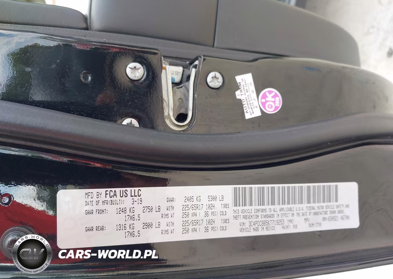 2019 Dodge Journey Se VIN:3C4PDCBB5KT719253 - 9