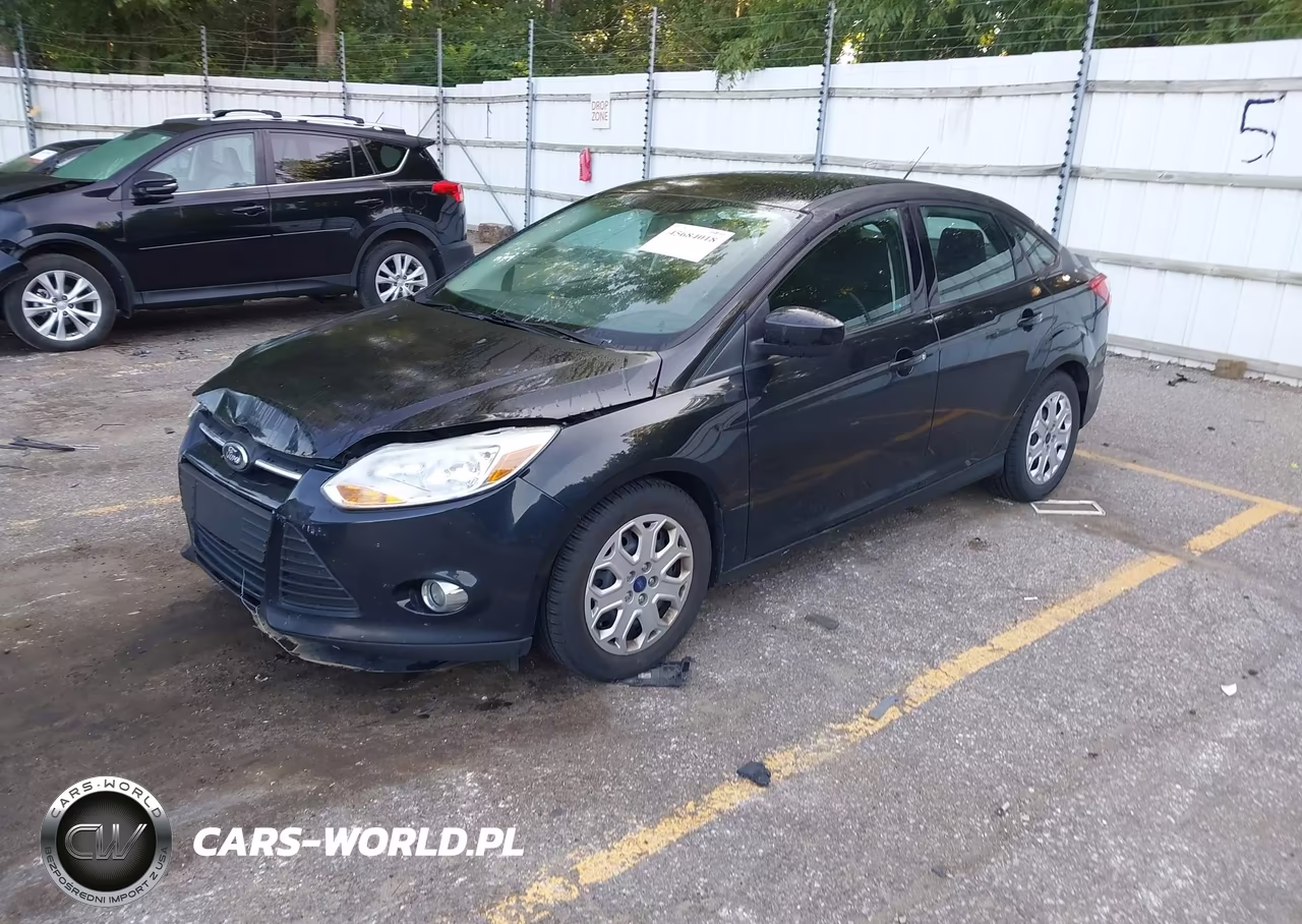 2012 Ford Focus Se VIN:1FAHP3F26CL421934 - 2