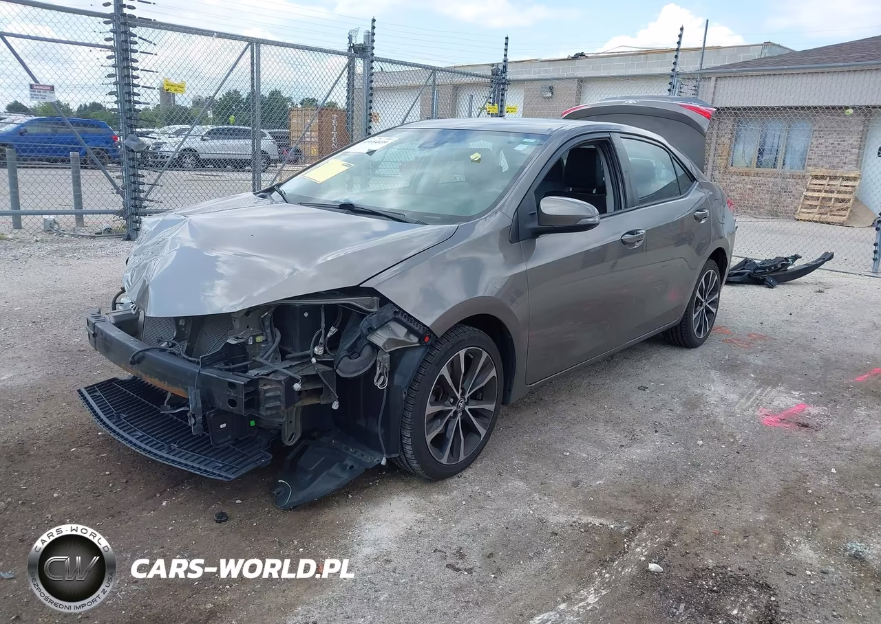 2017 Toyota Corolla Se VIN:2T1BURHE9HC756106 - 2