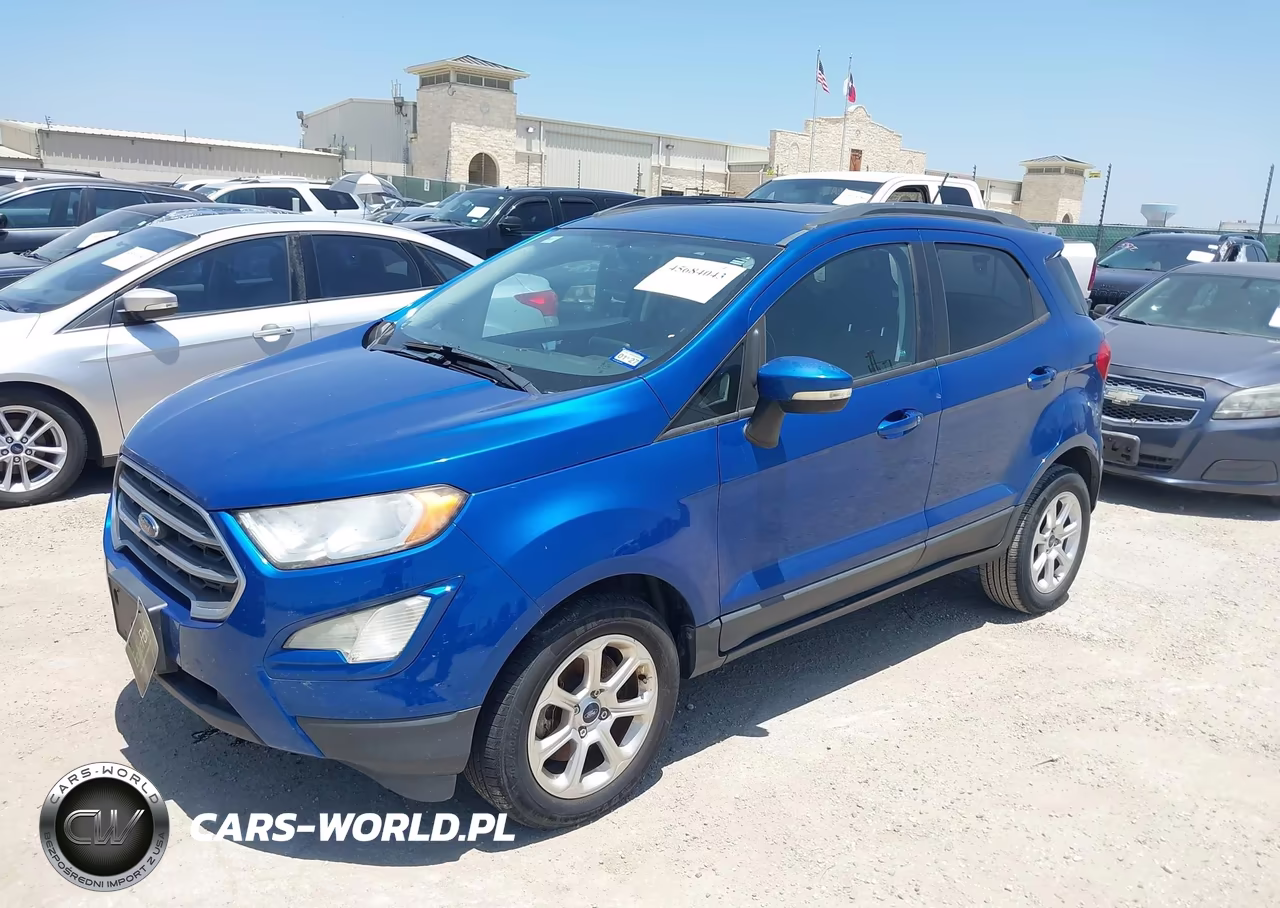 2018 Ford Ecosport Se VIN:MAJ3P1TE0JC158902 - 2