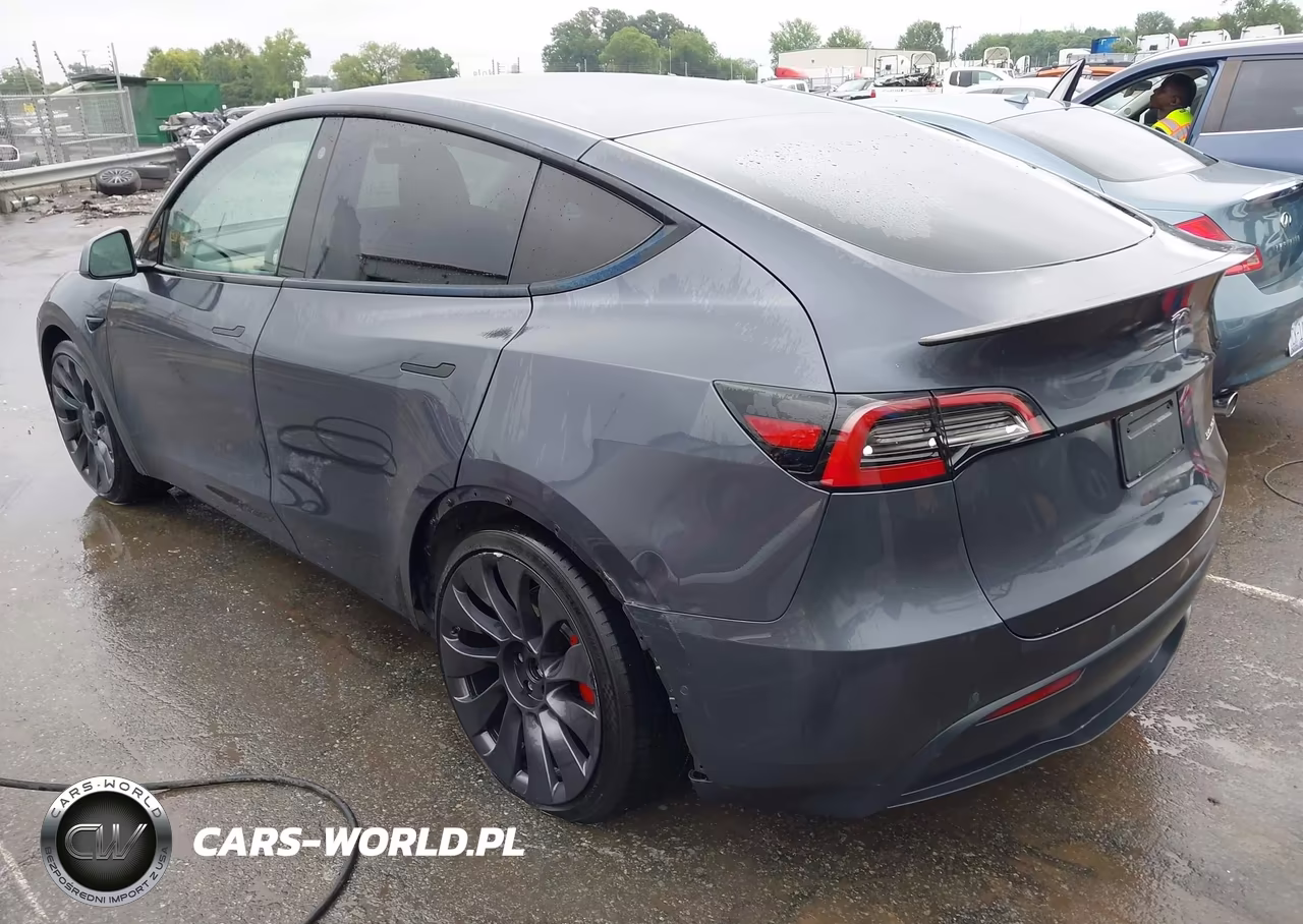 2021 Tesla Model Y Performance Dual Motor All-Wheel Drive VIN:5YJYGDEF9MF209893 - 3