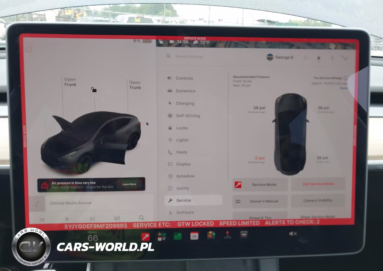 2021 Tesla Model Y Performance Dual Motor All-Wheel Drive VIN:5YJYGDEF9MF209893 - 7