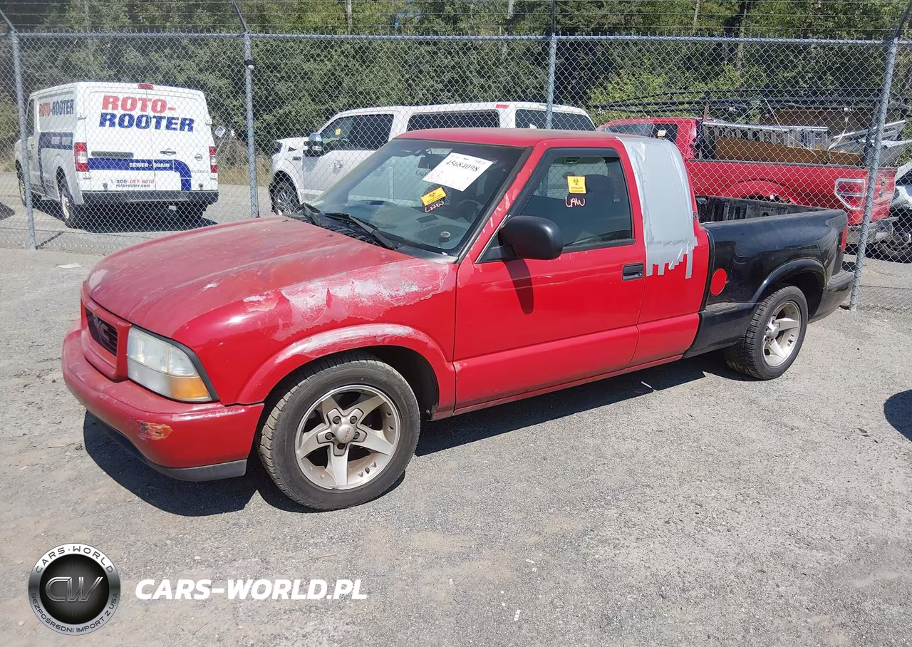 2001 GMC Sonoma Sls VIN:1GTCS195118178580 - 2
