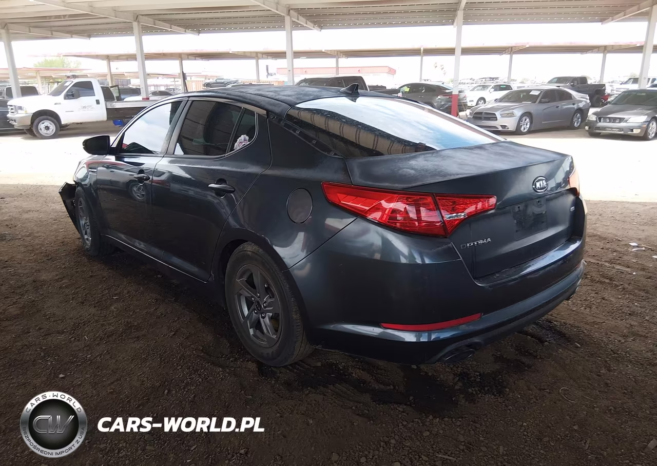2011 Kia Optima Lx VIN:KNAGM4A70B5128294 - 3