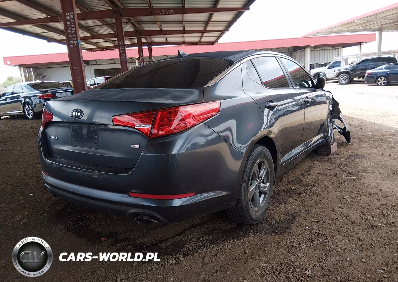 2011 Kia Optima Lx VIN:KNAGM4A70B5128294 - 4