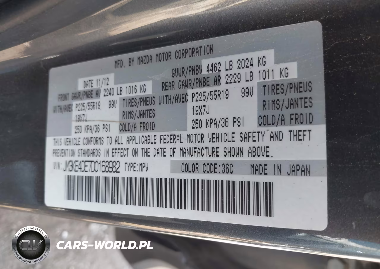 2013 Mazda Cx-5 Grand Touring VIN:JM3KE4DE7D0168982 - 9