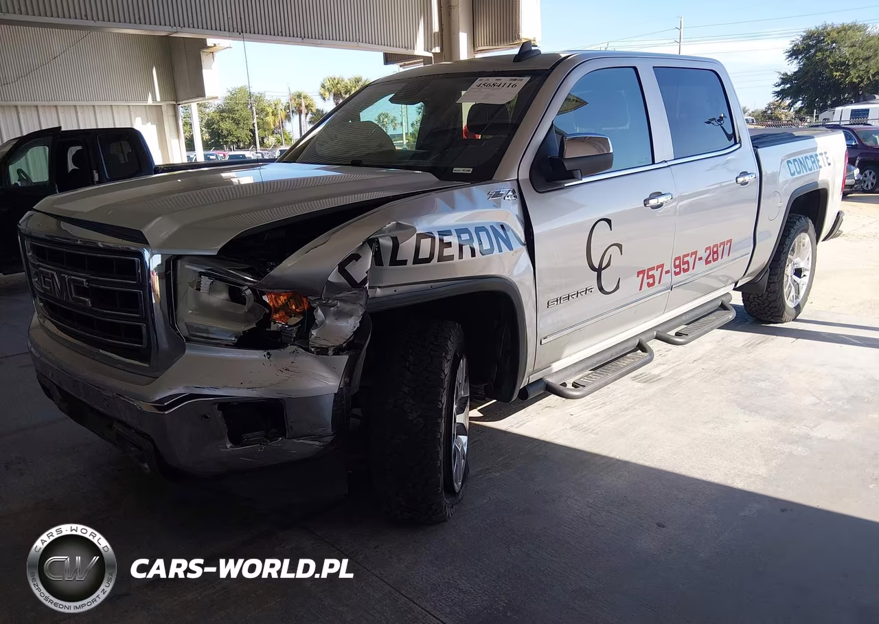 2015 GMC Sierra 1500 Slt VIN:3GTU2VEC6FG104864 - 2