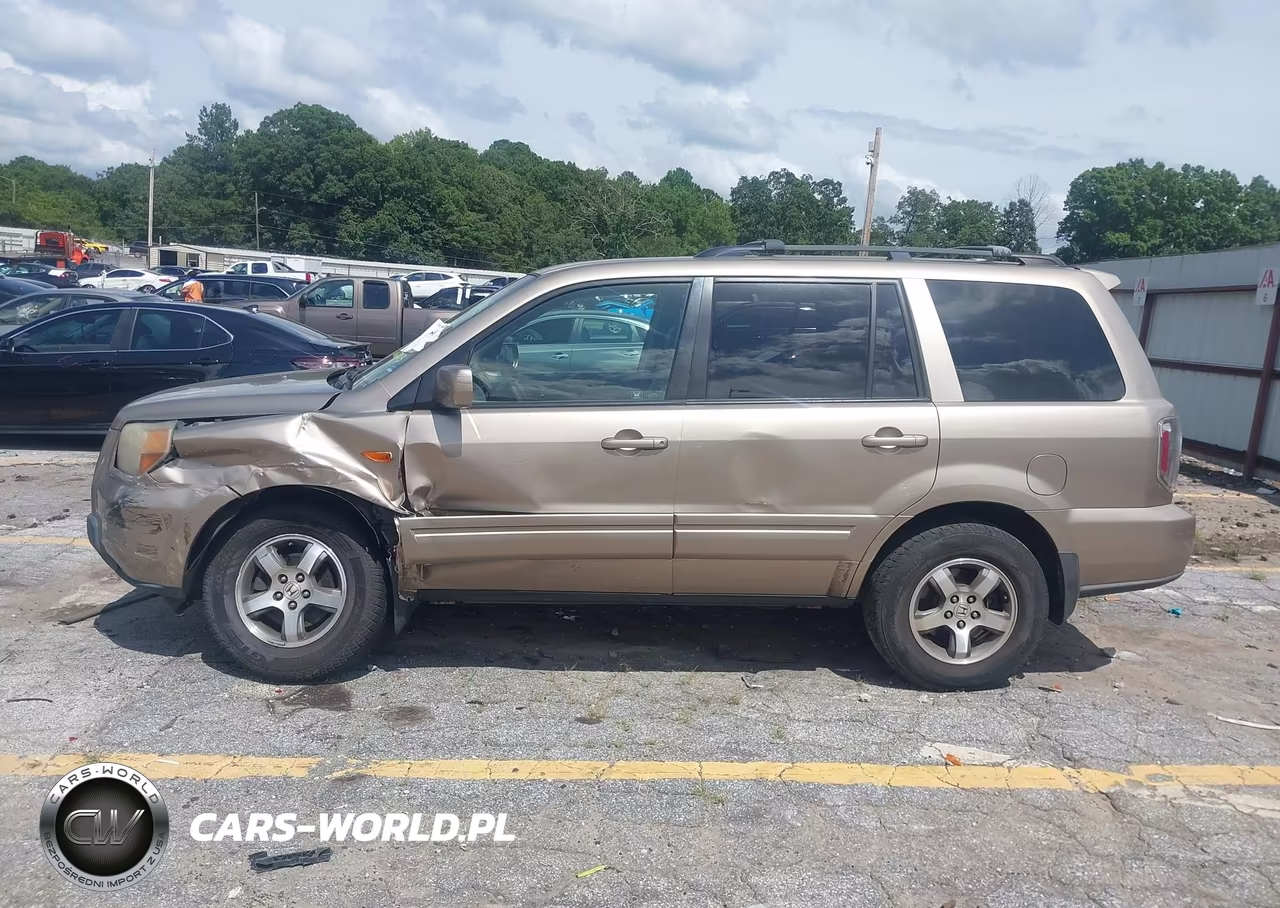 2007 Honda Pilot Ex-L VIN:5FNYF28567B016213 - 14
