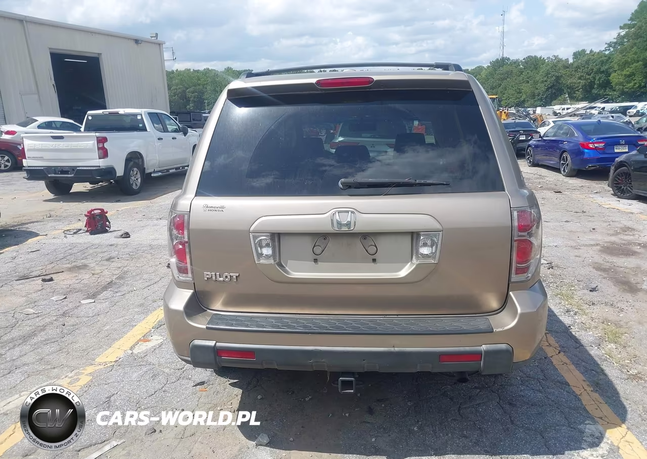 2007 Honda Pilot Ex-L VIN:5FNYF28567B016213 - 16