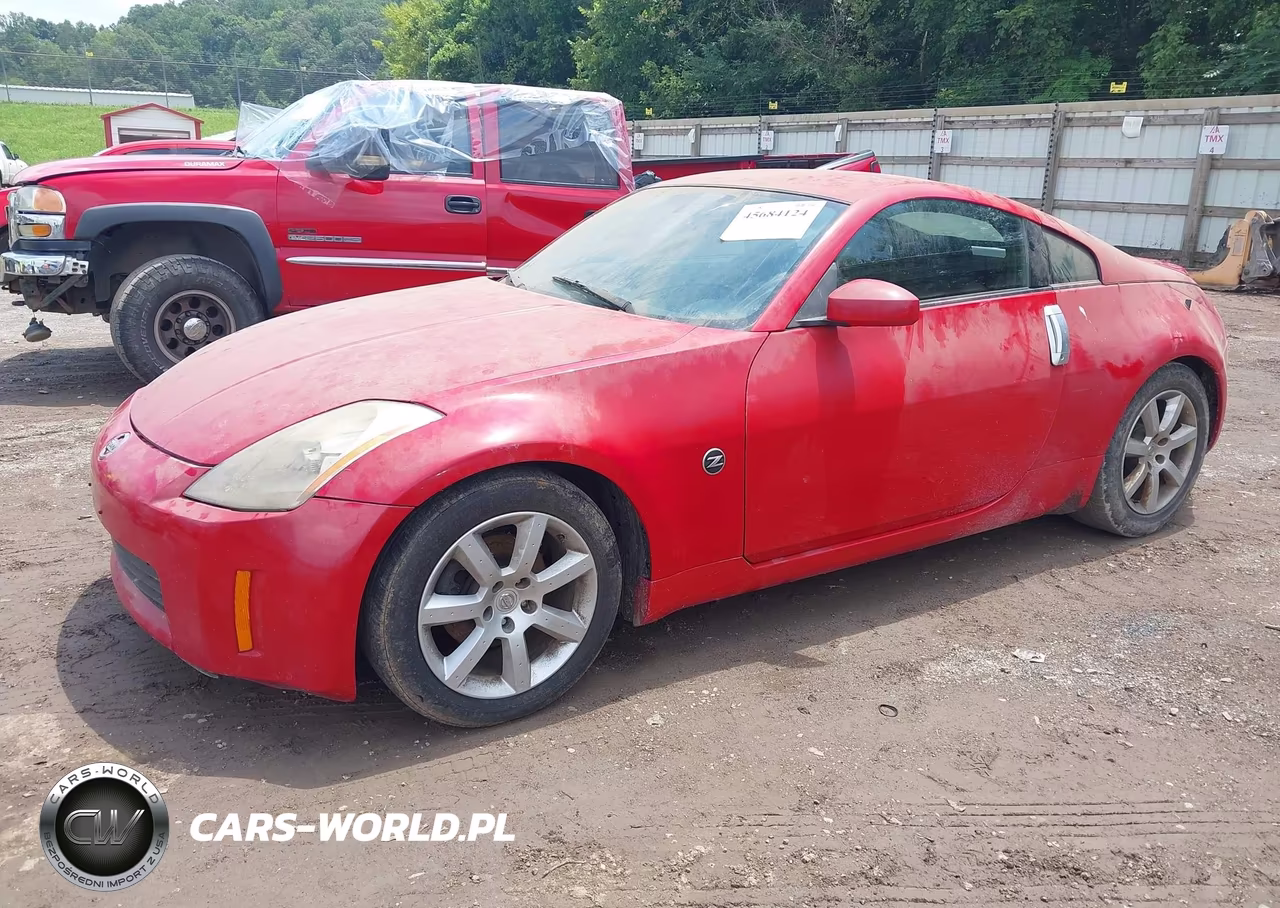 2003 Nissan 350Z VIN:JN1AZ34D83T101821 - 2