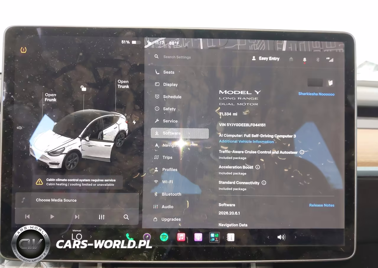 2020 Tesla Model Y Long Range Dual Motor All-Wheel Drive VIN:5YJYGDEE8LF044151 - 7