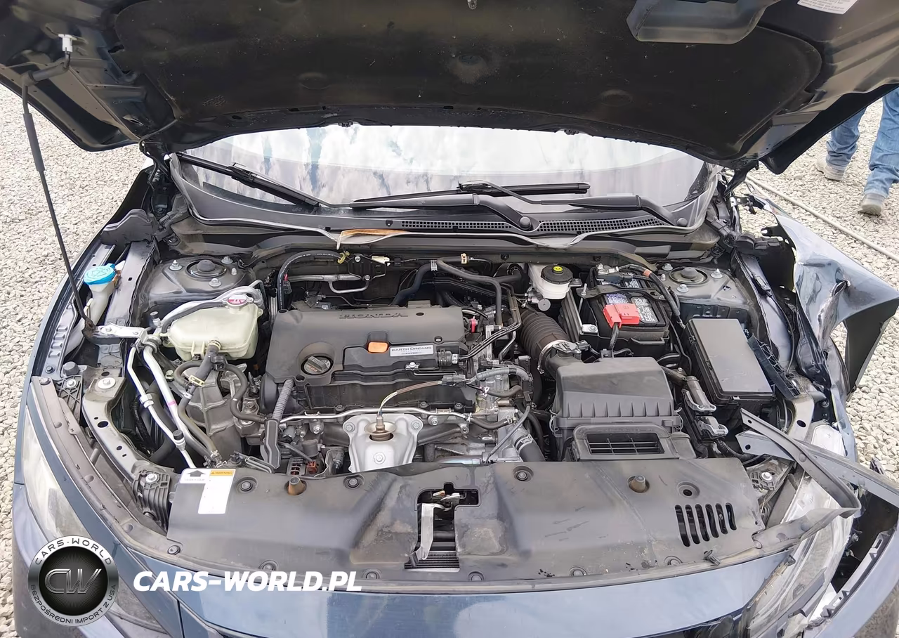 2021 Honda Civic Lx VIN:19XFC2F65ME200457 - 10