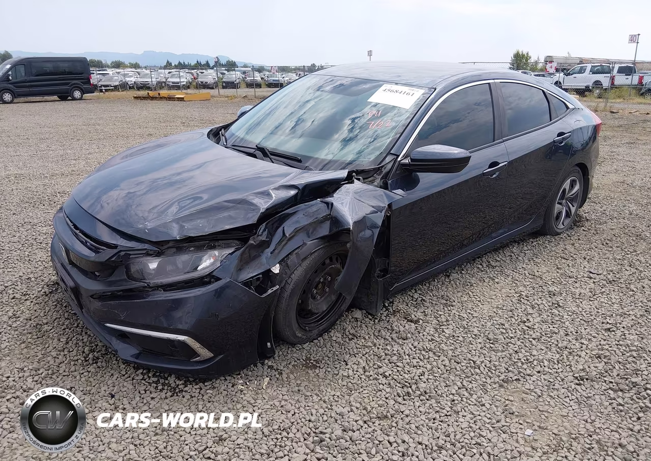 2021 Honda Civic Lx VIN:19XFC2F65ME200457 - 2