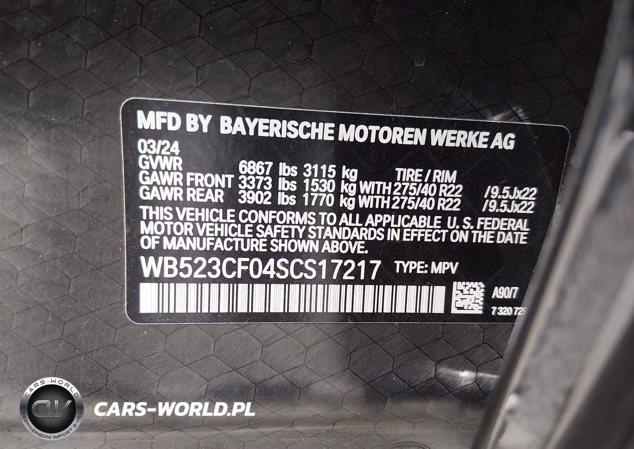 2025 BMW Ix xDrive50 VIN:WB523CF04SCS17217 - 9