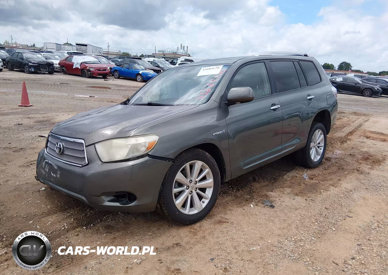 2008 Toyota Highlander Hybrid VIN:JTEEW41A382016871 - 2